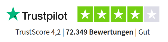 Trustpilot Bewertung