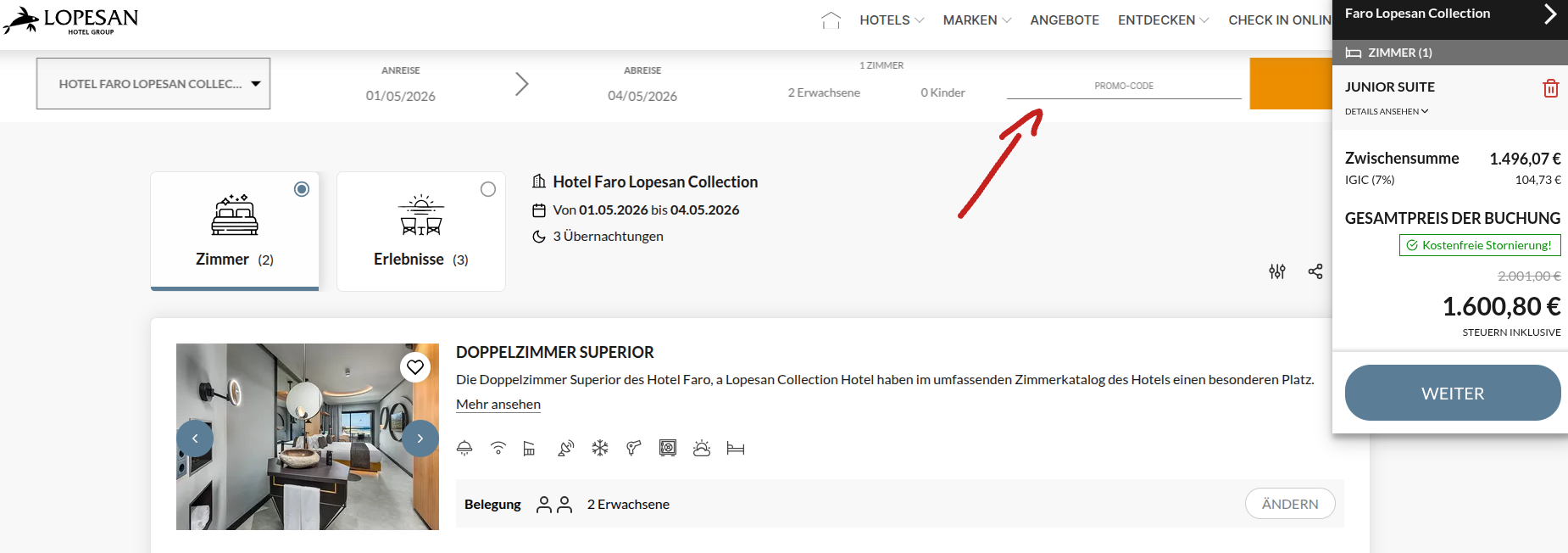 Gutscheincode einlösen