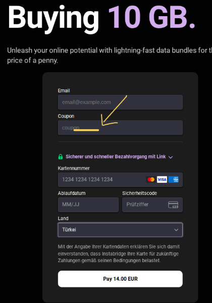 20% Rabattcode bei Instabridge einlösen