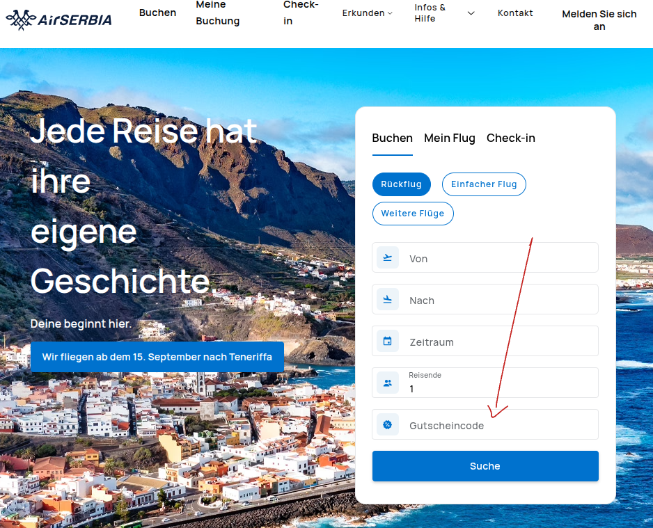  Gutscheincode einlösen