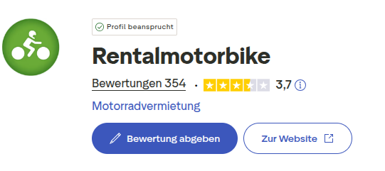 Rentalmotorbike Trustpilot